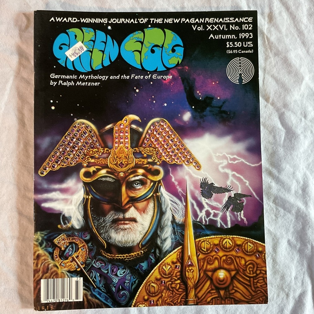 GREEN EGG MAGAZINE- Wiccan Magazine Vol XXVI #102 Autumn 93